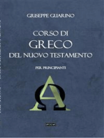 Corso di greco del Nuovo Testamento: per principianti