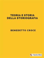 Teoria e storia della storiografia