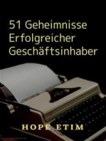 51 Geheimnisse Erfolgreicher Geschäftsinhaber