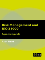 Risk Management and ISO 31000: A pocket guide