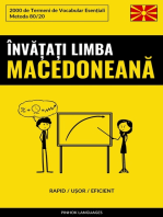 Învățați Limba Macedoneană - Rapid / Ușor / Eficient: 2000 de Termeni de Vocabular Esențiali