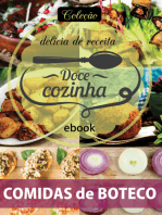 Coleção Docê Cozinha - Comida De Boteco Ed.17