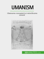 Umanism: Chemarea cunoașterii și valorificarea umană