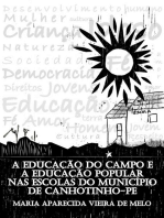 A Educação Do Campo E A Educação Popular Nas Escolas Do Município De Canhotinho-pe