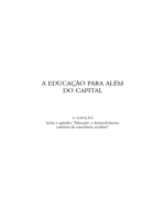 A educação para além do capital