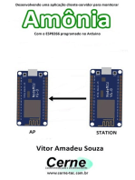 Desenvolvendo Uma Aplicação Cliente-servidor Para Monitorar Amônia Com O Esp8266 Programado No Arduino