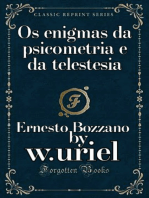 Os Enigmas Da Psicometria E Da Telestesia