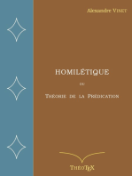 Homilétique: ou Théorie de la Prédication