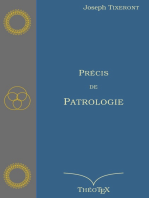 Précis de Patrologie