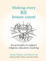 Making Every RE Lesson Count: Six principles to support religious education teaching