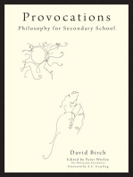 The Philosophy Foundation Provocations: Philosophy for Secondary School