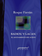 Badiou y Lacan: el anudamiento del sujeto 