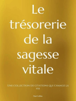 Le trésorerie de la sagesse vitale