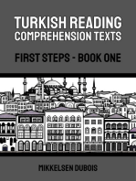 Turkish Reading Comprehension Texts: First Steps - Book One: Turkish Reading Comprehension Texts