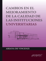 Cambios en el mejoramiento de la calidad de las instituciones universitarias: Un estudio de casos de universidades privadas argentinas