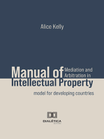 Manual of Mediation and Arbitration in Intellectual Property: model for developing countries