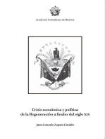 Crisis económica y política de la Regeneración a finales del siglo XIX