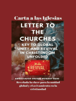 Carta a las Iglesias Revelada la clave para la unidad global y el avivamiento en la cristiandad