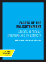 Facets of the Enlightenment: Studies in English Literature and Its Contexts