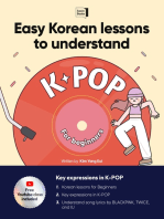 Easy Korean lessons to understand K-POP: Let\'s learn Korean Language Hangul