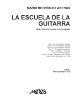 La escuela de la guitarra 1: Obra completa dividida en 7 volúmenes