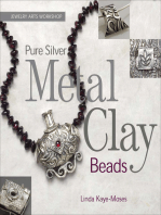 Pure Silver Metal Clay Beads