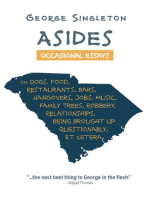 ASIDES: Occasional Essays on Dogs, Food, Restaurants, Bars, Hangovers, Jobs, Music, Family Trees, Robbery, Relationships, Being Brought Up Questionably, Et Cetera