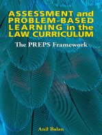 Assessment and Problem-Based Learning in the Law Curriculum: The PREPS Framework