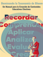 Dominando la Taxonomía de Bloom: Un Manual para la Creación de Contenidos Educativos Efectivos