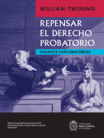 Repensar el derecho probatorio: Ensayos exploratorios