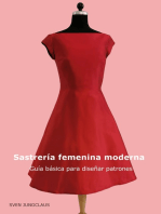 Sastrería femenina moderna: Guía básica para diseñar patrones