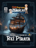 Caderno Escolar - Em Busca Do Tesouro Do Rei Pirata