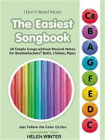 The Easiest Songbook. 58 Simple Songs without Musical Notes for Boomwhackers®, Bells, Chimes, Pipes: Just Follow the Color Circles (ChromaNotes™ Colors)