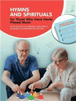 Hymns and Spirituals for Those Who Have Never Played Music: Play Piano, Xylophone, Melodica, Kalimba, Keyboard by Letter. Sheet Music for Absolute Beginners