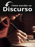 Cómo escribir un discurso