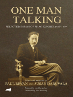 One Man Talking: Selected Essays of Shao Xunmei, 1929–1939