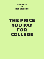 Summary of Ron Lieber's The Price You Pay for College