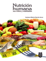 Nutrición humana, sus mitos y realidades