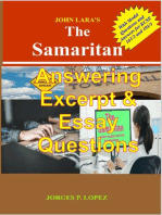 John Lara's The Samaritan: Answering Excerpt and Essay Questions: A Guide to Reading John Lara's The Samaritan, #3