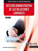 Gestión administrativa de las relaciones laborales. (MF0237_3)