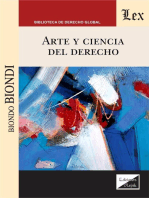 Arte y ciencia del derecho