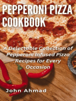 Pepperoni Pizza Cookbook