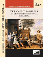 Persona y familias: En clave constitucional evolutiva