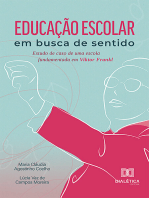 Educação escolar em busca de sentido: estudo de caso de uma escola fundamentada em Viktor Frankl