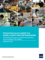 Estimating Value-Added Tax Using a Supply and Use Framework: The ADB National Accounts Statistics Value-Added Tax Model