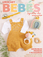 Crochet Bebes Tejidos de ensueño: Adorables prendas y accesorios ideales para recién nacidos, súper fáciles de tejer al crochet