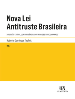 Nova Lei Antitruste Brasileira: Avaliação crítica, jurisprudência, doutrina e estudo comparado