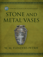 Stone and Metal Vases