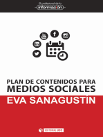 Plan de contenidos para medios sociales