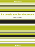 La poesía medieval europea